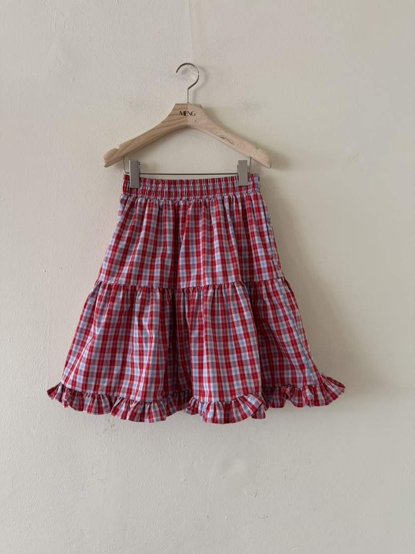 MENG韓國代購女裝新品時尚休閑熱賣26春夏推薦半身裙中短裙MENG半身裙/中短裙