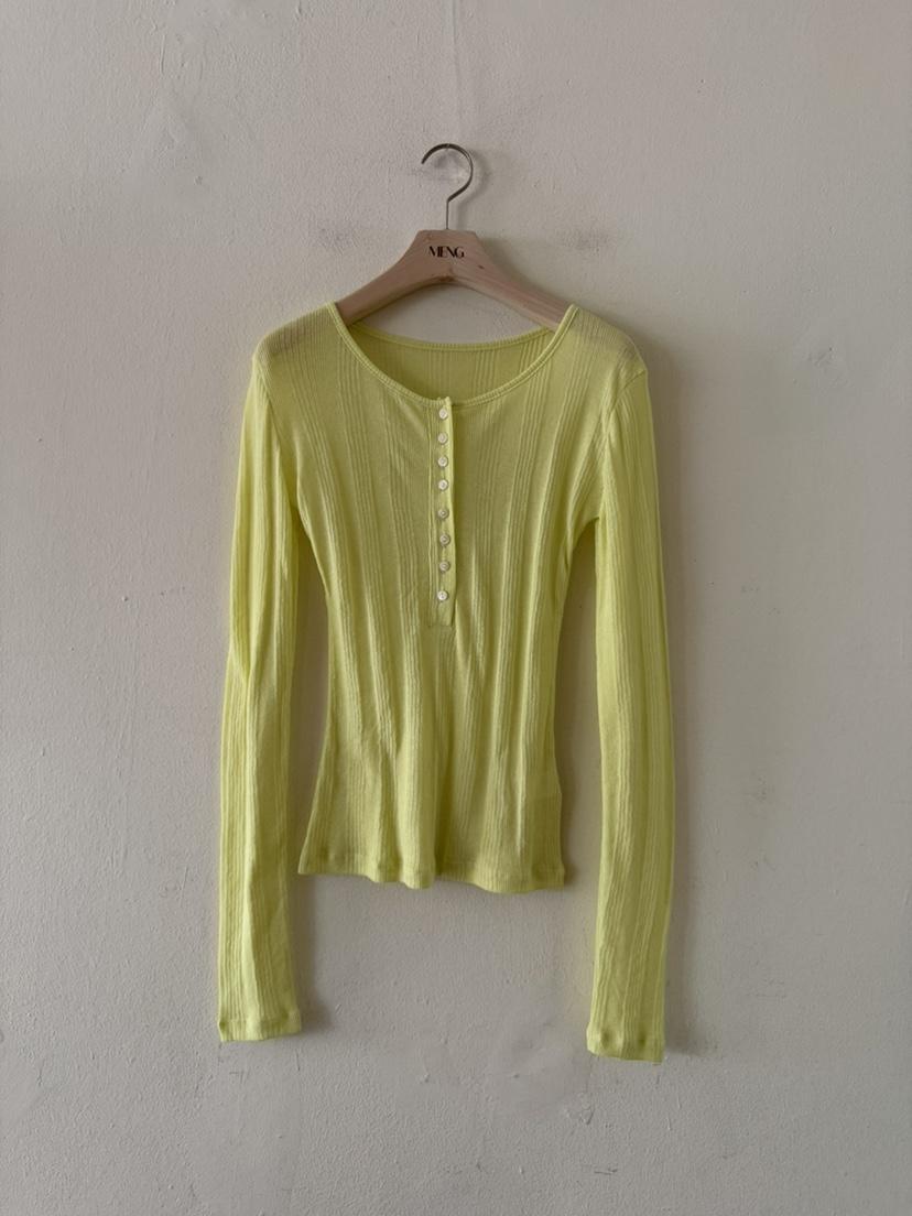 MENG東大門代購女士新品熱賣26春夏職業真品推薦休閑長袖T恤MENG長袖T恤