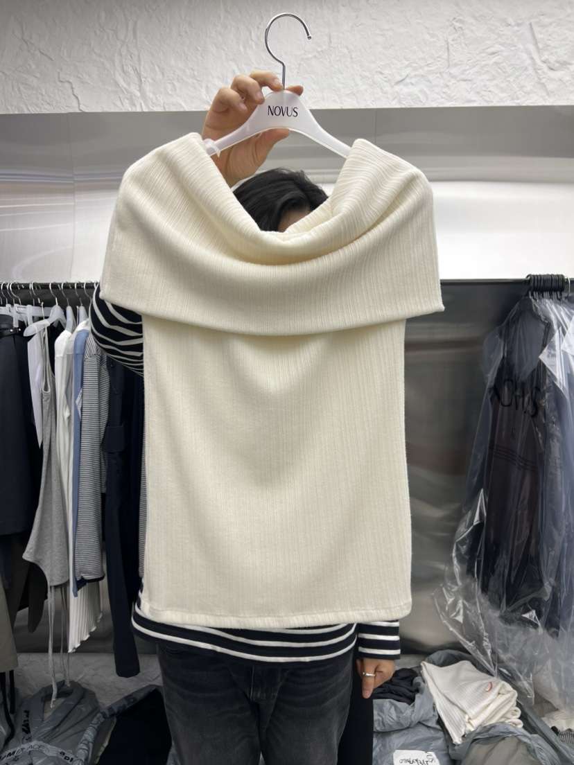 NOVUS韓國東大門直郵女裝新款人氣推薦熱賣休閑職業26春夏T恤NOVUST恤