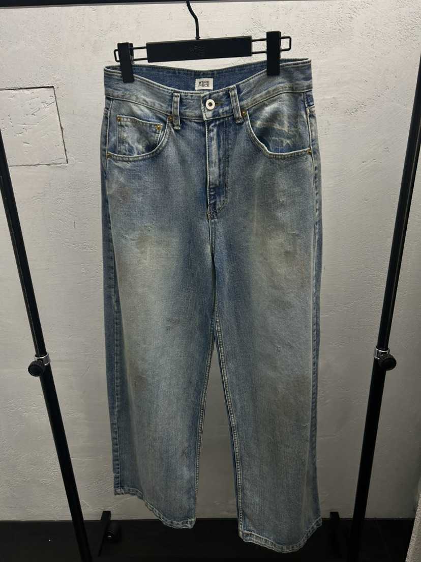 KARE/WEREPIECE韓國直郵實拍女士新品時尚職業26春夏牛仔褲KARE/WEREPIECE牛仔褲