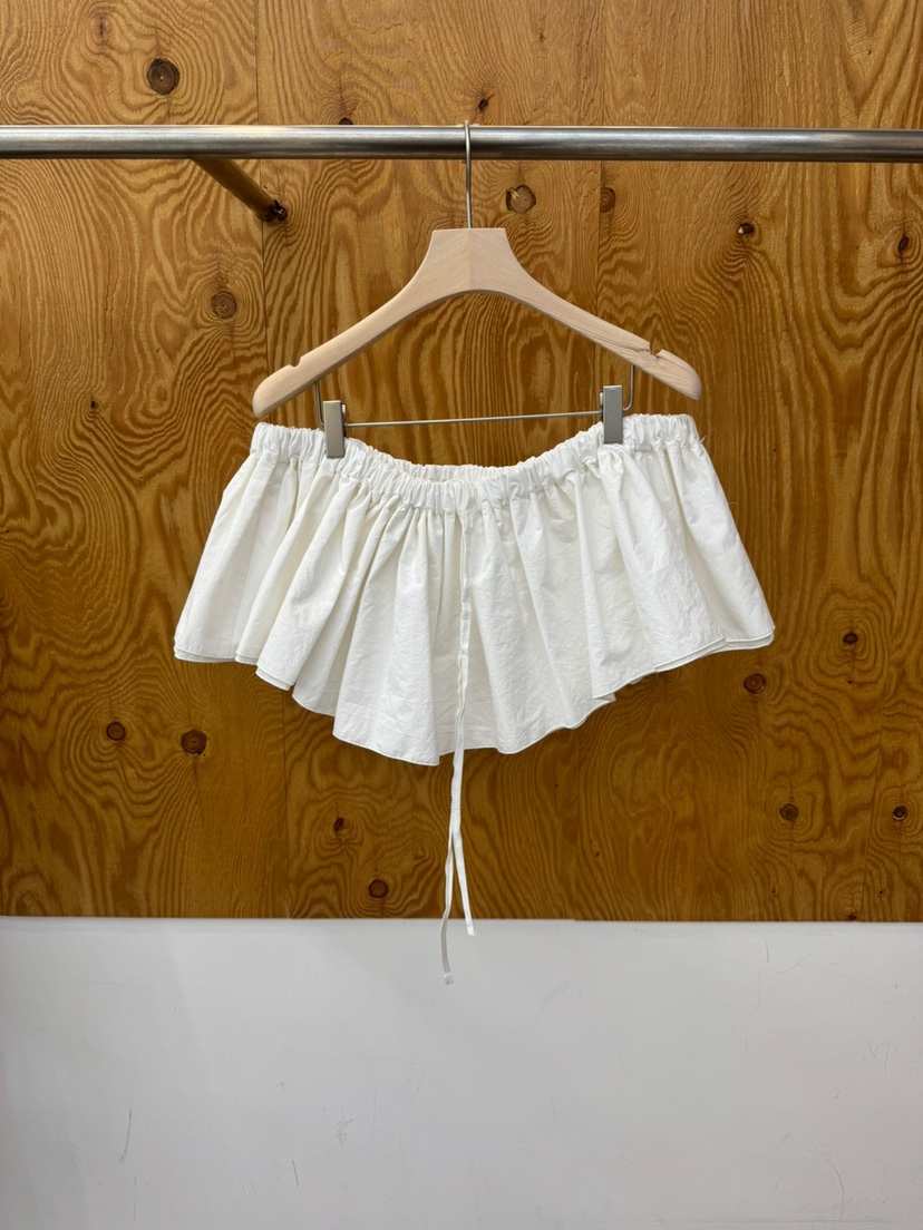 PROJECTVIEW韓國代購女裝新款26春夏休閑人氣熱賣短裙棉質PROJECTVIEW短裙