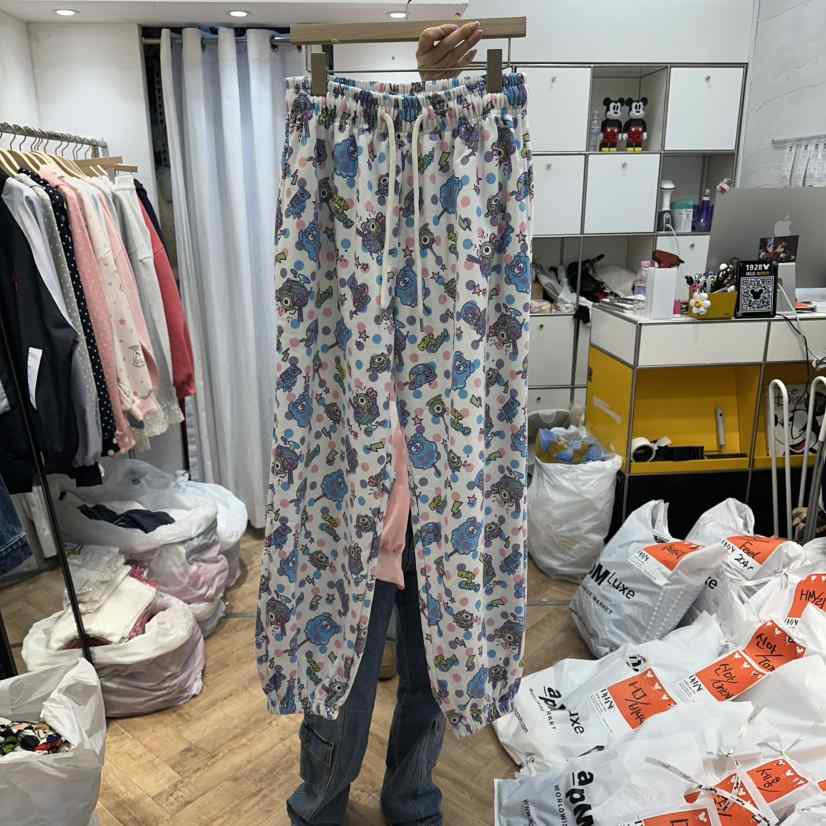 DE LINE韓國東大門代購女裝新款26春夏推薦時尚休閑休閑褲DE LINE休閑褲