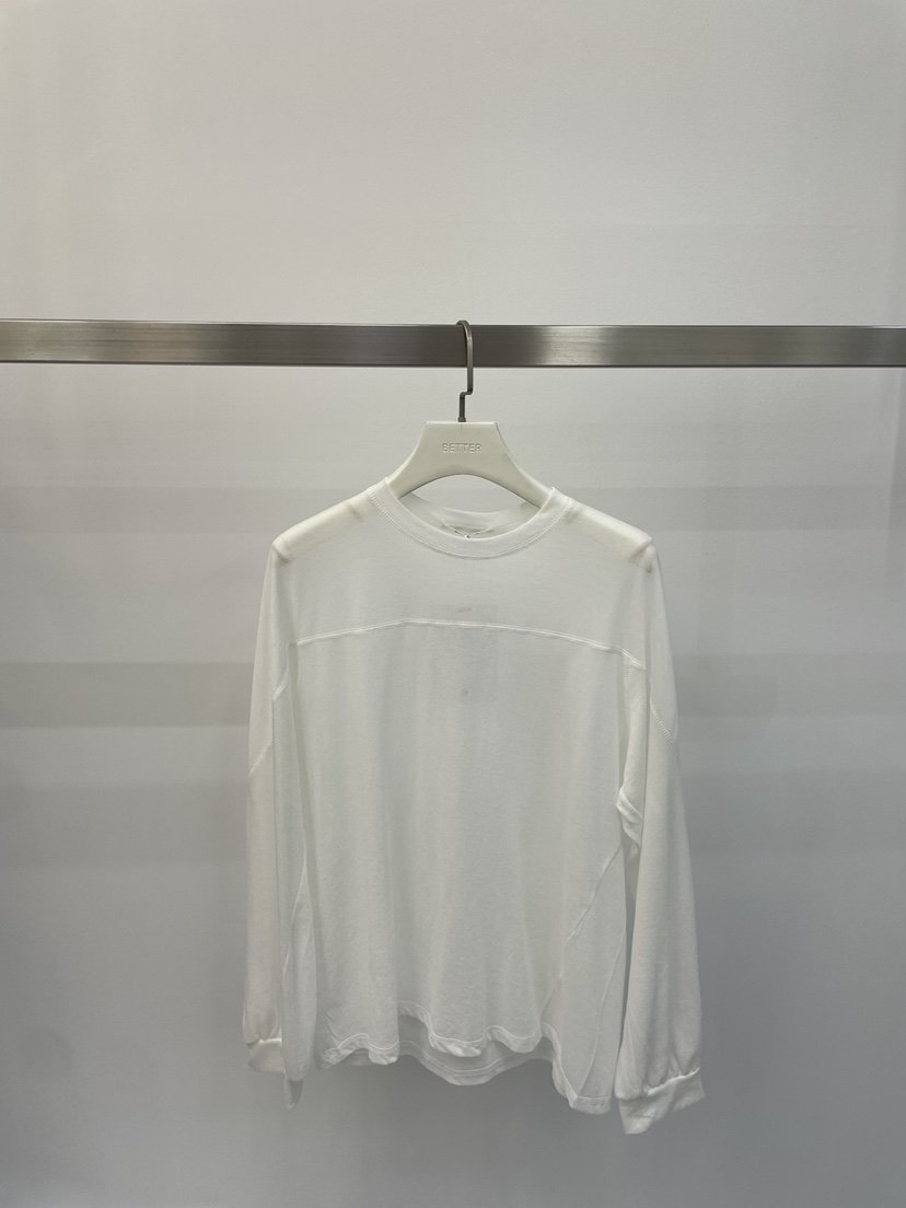 BETTER韓國東大門代購女裝新款熱賣時尚人氣推薦長袖T恤透明BETTER長袖T恤