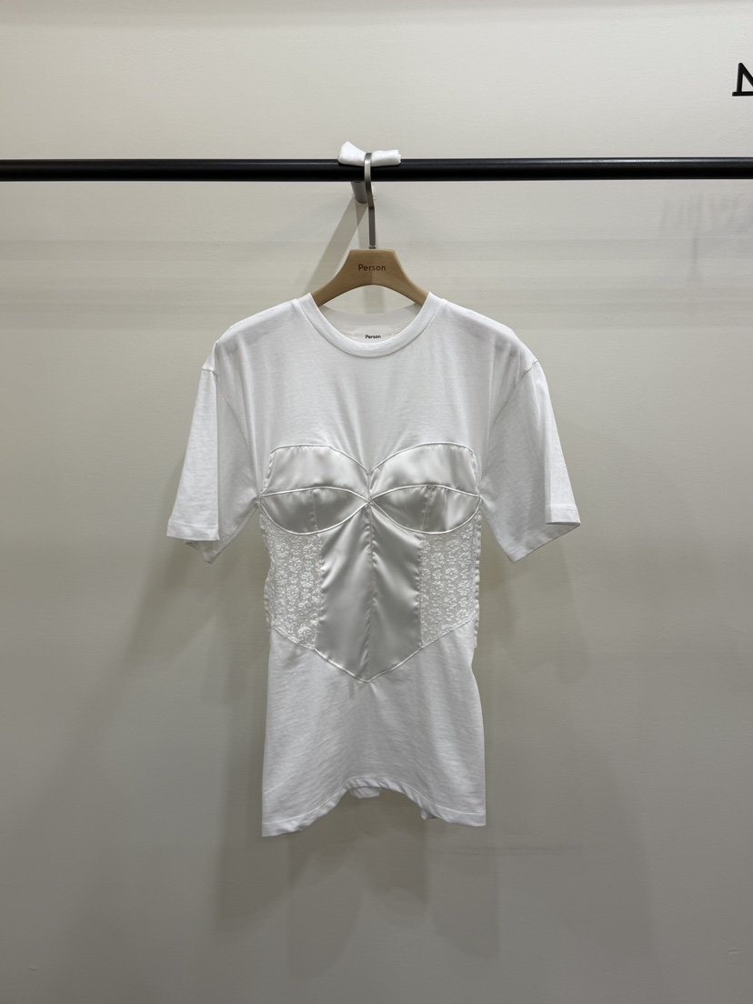 PERSON韓國直郵實拍女裝新款人氣26春夏熱賣時尚推薦休閑T恤PERSONT恤