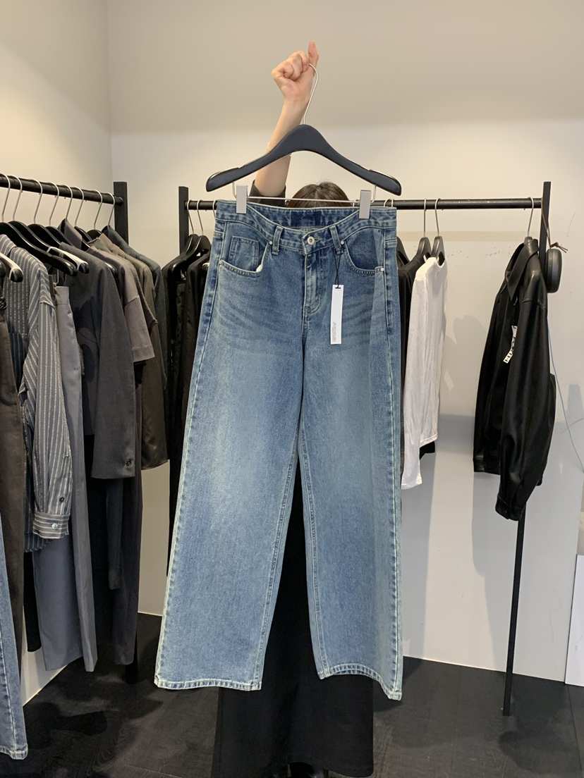 FORTH韓國東大門直郵女士新品休閑26春夏人氣推薦熱賣牛仔褲FORTH牛仔褲