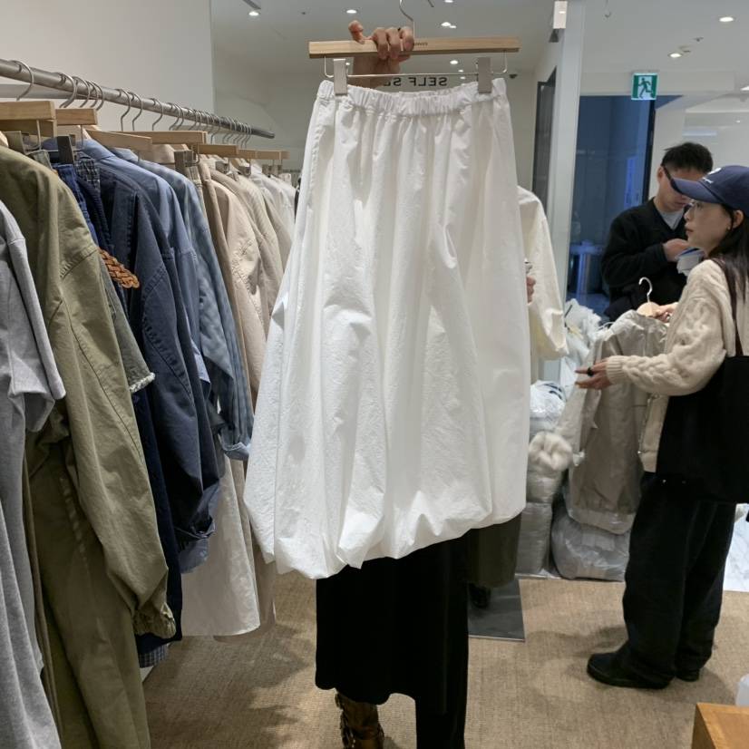 SELF SERVICE韓國東大門直郵女裝新款時尚休閑熱賣人氣長裙SELF SERVICE長裙