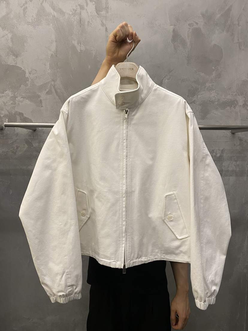 THE VETIVER-A韓國直郵實拍女裝新款熱賣26春夏夾克高領VETIVER夾克