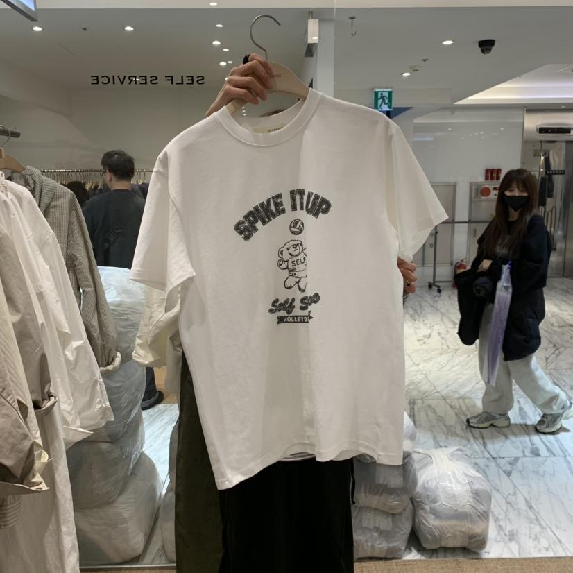 SELF SERVICE韓國東大門直郵女裝新品推薦26春夏時尚T恤SELF SERVICET恤