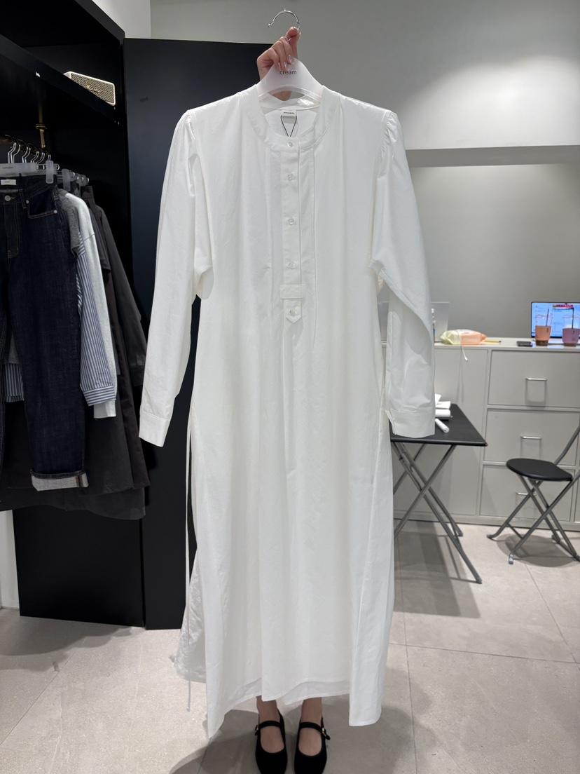 CREAM-P韓國東大門直郵女裝新品推薦熱賣職業連衣裙含腰繩CREAM-P連衣裙