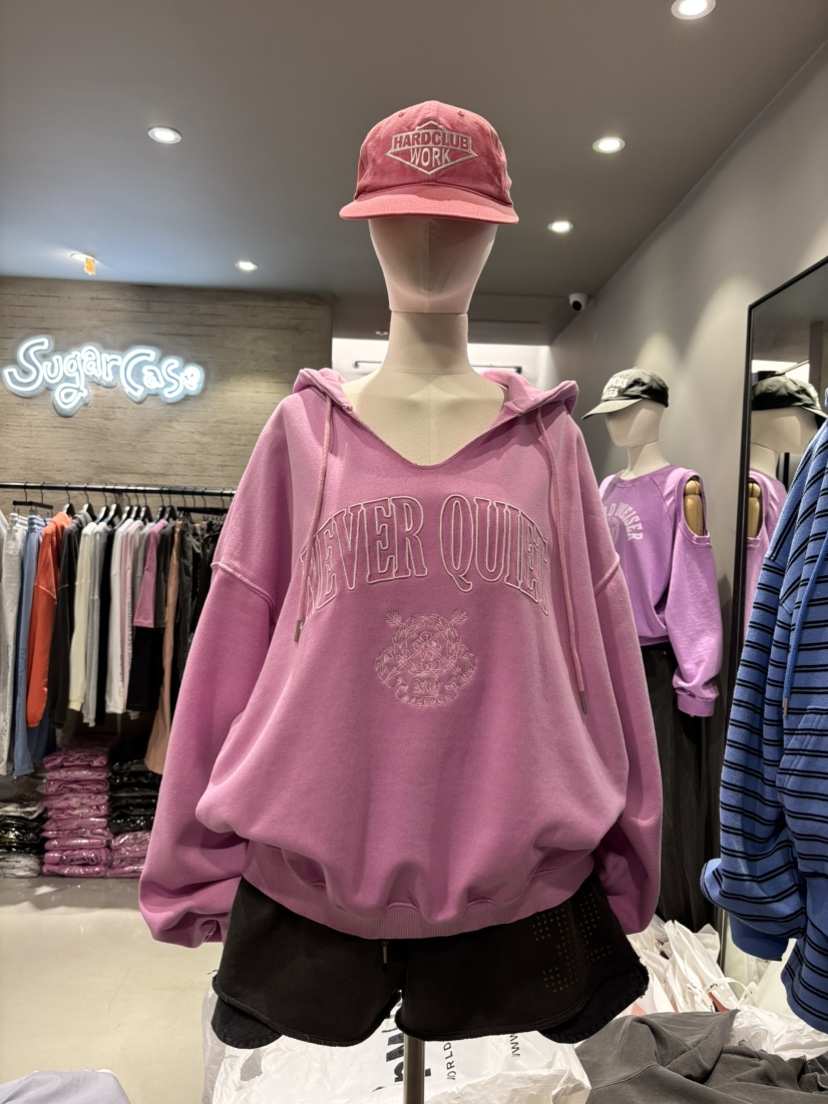 SUGAR CASE韓國東大門代購女裝新品推薦職業26春夏熱賣衛衣SUGAR CASE衛衣