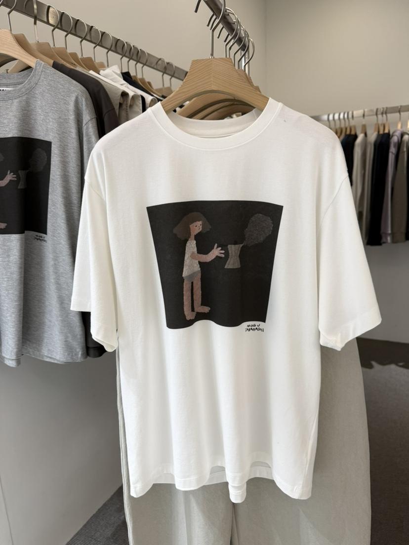 MONE-A韓國直郵實拍女士新款休閑人氣推薦熱賣26春夏T恤MONE-AT恤