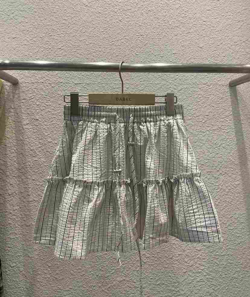 BABEL韓國直郵實拍女裝新品時尚熱賣推薦職業26春夏人氣短裙BABEL短裙