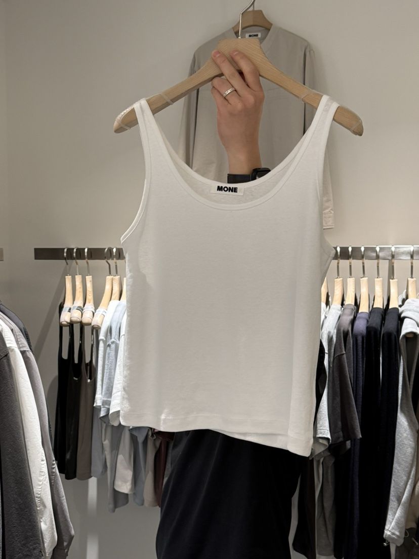 MONE-A韓國代購女裝新款職業熱賣休閑推薦人氣時尚吊帶背心MONE-A吊帶/背心