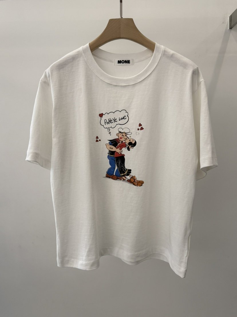 MONE-A韓國東大門直郵女士新款人氣熱賣職業T恤大力水手MONE-AT恤