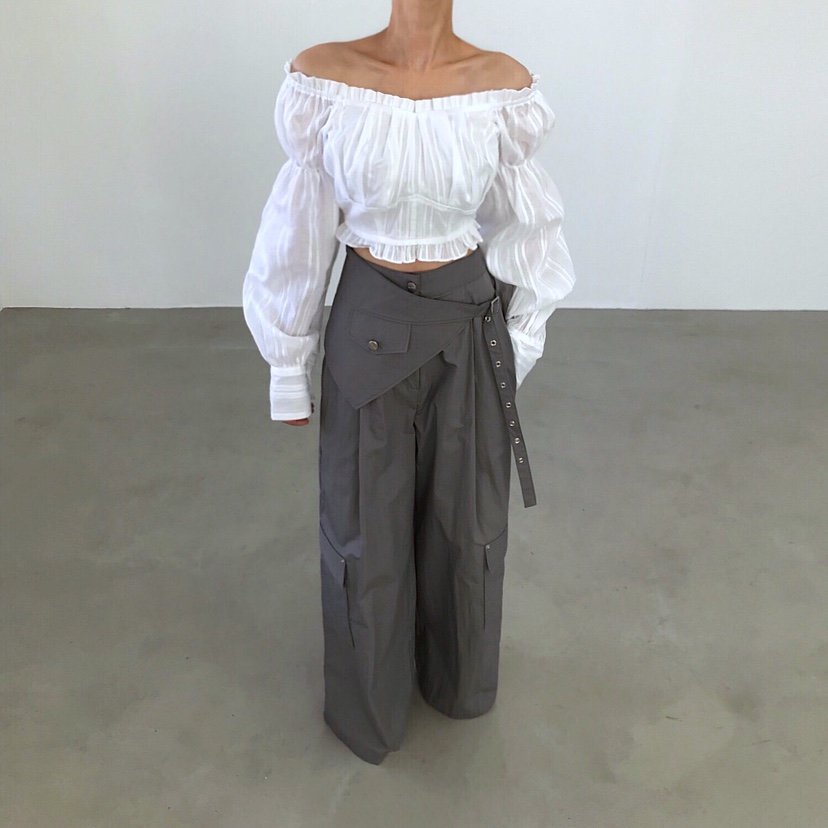 2TWO MOON韓國直郵女裝新款職業推薦人氣26春夏襯衫蕾絲衫2TWO MOON襯衫/蕾絲衫