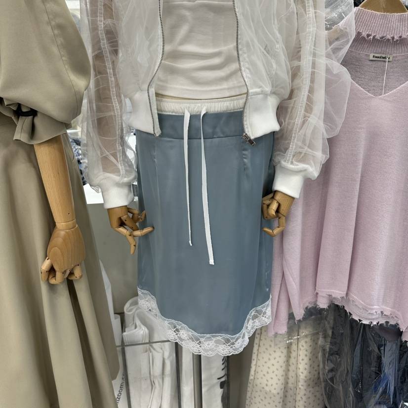 FOUNDATION韓國東大門直郵女裝新款時尚職業半身裙中短裙FOUNDATION半身裙/中短裙