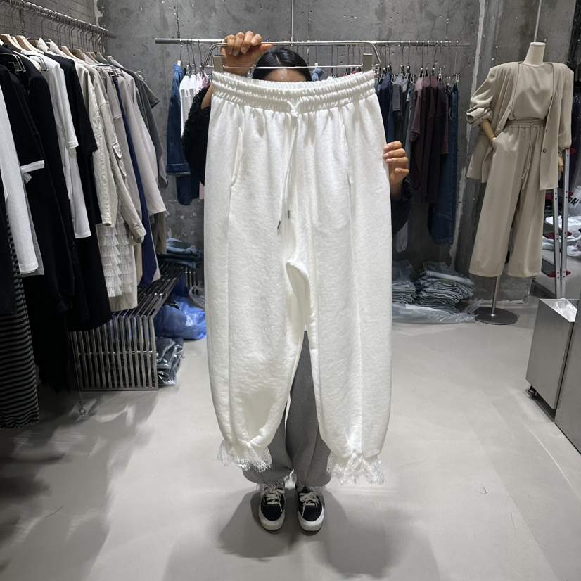 JUNI韓國代購女士新品職業時尚26春夏人氣推薦休閑休閑褲my juni休閑褲