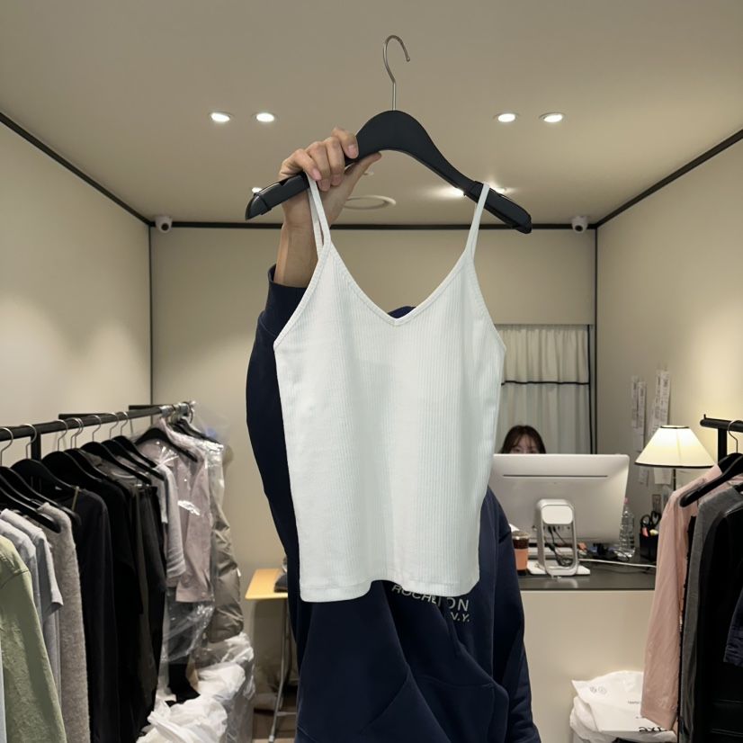 RE STOCK韓國代購女裝新品26春夏休閑熱賣人氣推薦吊帶背心RE STOCK吊帶/背心