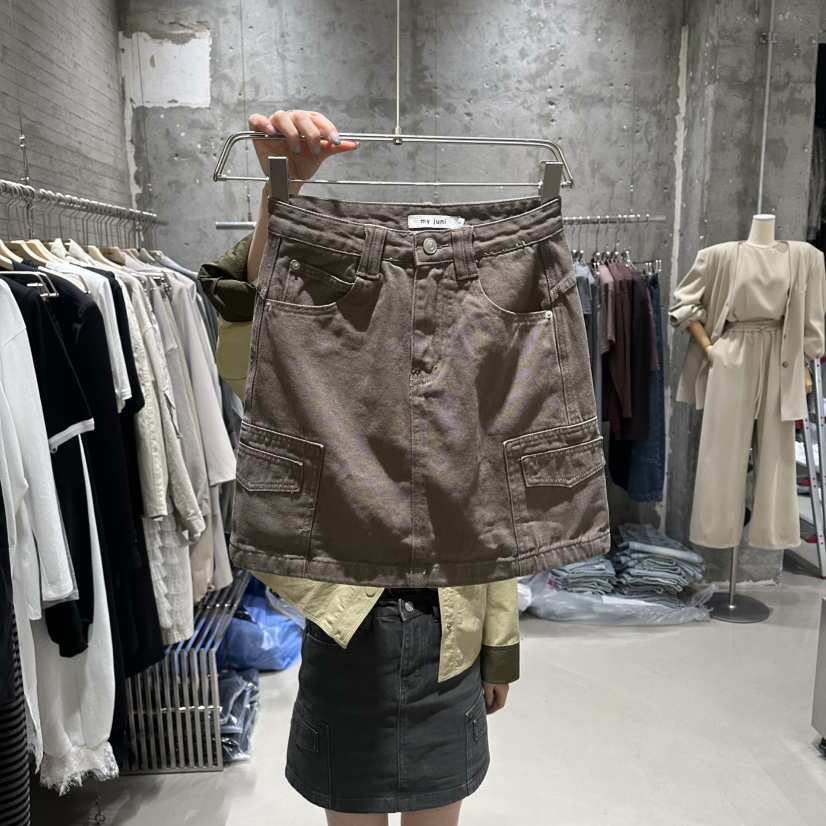 JUNI韓國直郵女士新品職業26春夏人氣推薦熱賣時尚休閑短裙my juni短裙