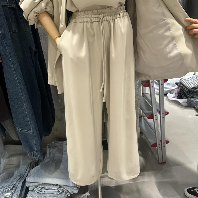 JUNI韓國東大門代購女裝新品推薦26春夏人氣熱賣職業休閑褲my juni休閑褲