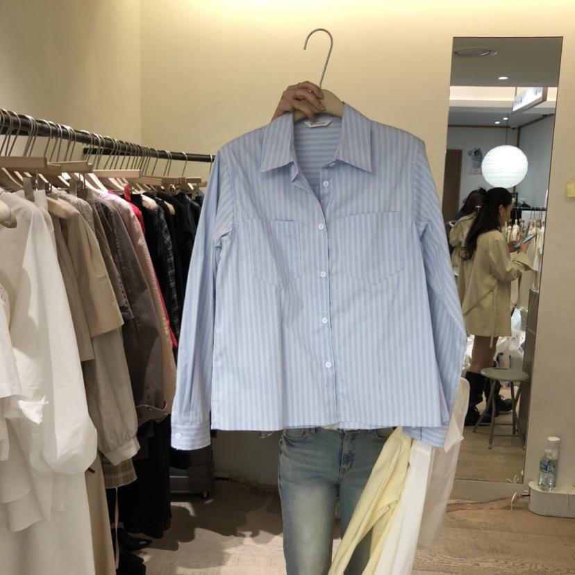 W AND J韓國代購女士新品時尚熱賣職業推薦人氣襯衫蕾絲衫W AND J襯衫/蕾絲衫