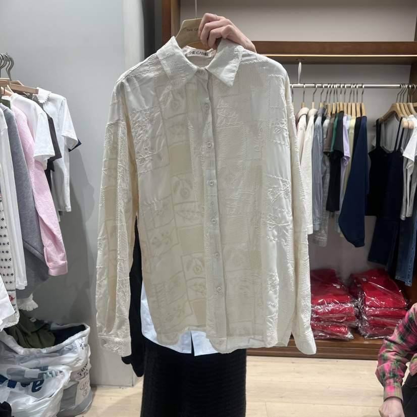THE CAMEL韓國東大門直郵女士新品人氣襯衫蕾絲衫the came_l 家襯衫/蕾絲衫