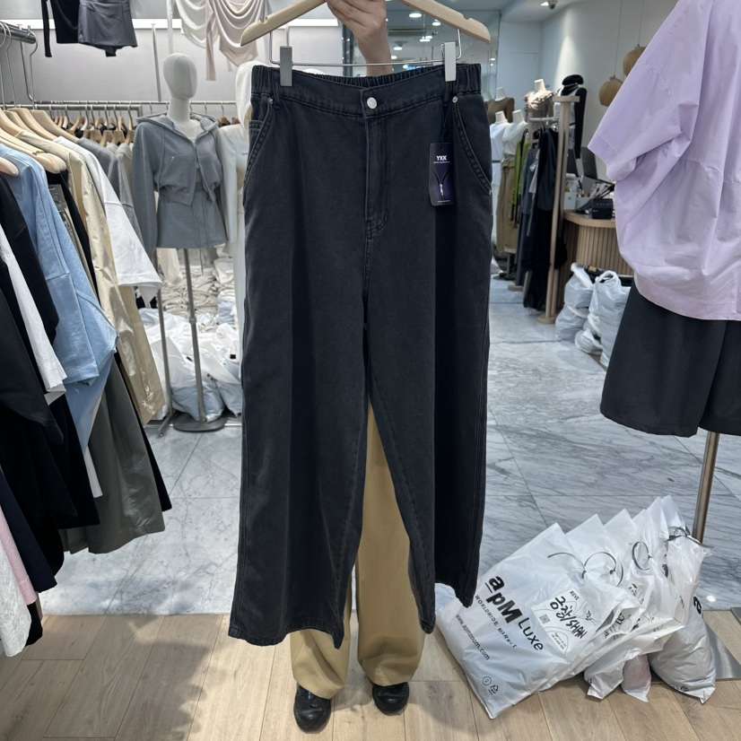 REVE-L韓國代購女裝新款熱賣休閑推薦時尚人氣26春夏牛仔褲REVE-L牛仔褲