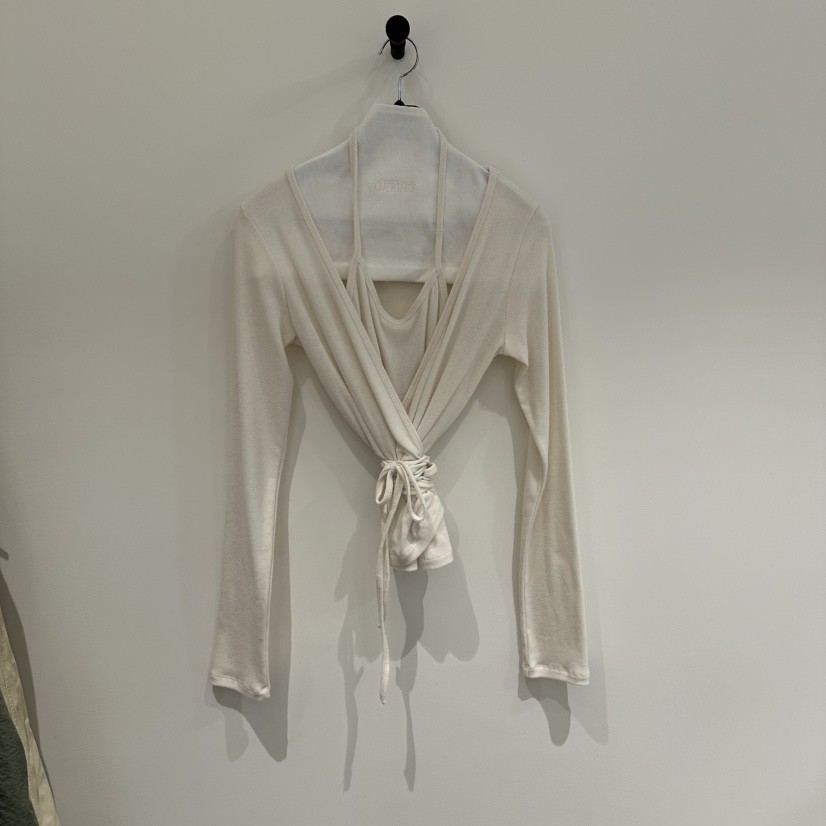 OVERTAKE韓國直郵女士新品26春夏推薦職業時尚針織衫假兩件OVERTAKE針織衫