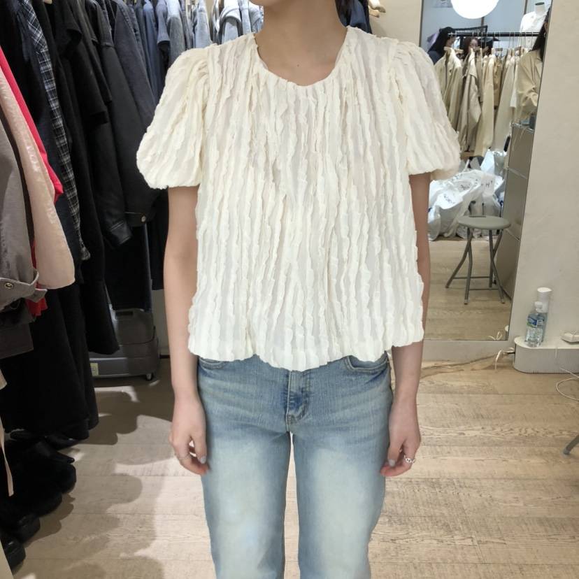 W AND J韓國直郵實拍女裝新款推薦26春夏熱賣襯衫蕾絲衫絨W AND J襯衫/蕾絲衫