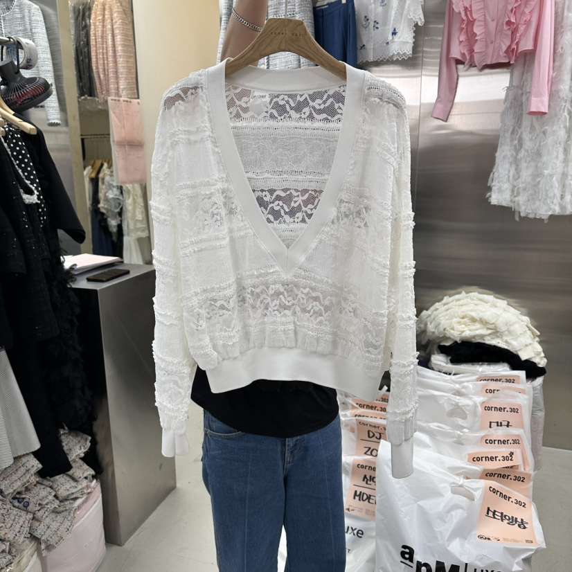 CORNER韓國直郵實拍女士新款推薦人氣熱賣時尚休閑針織衫CORNER.302針織衫