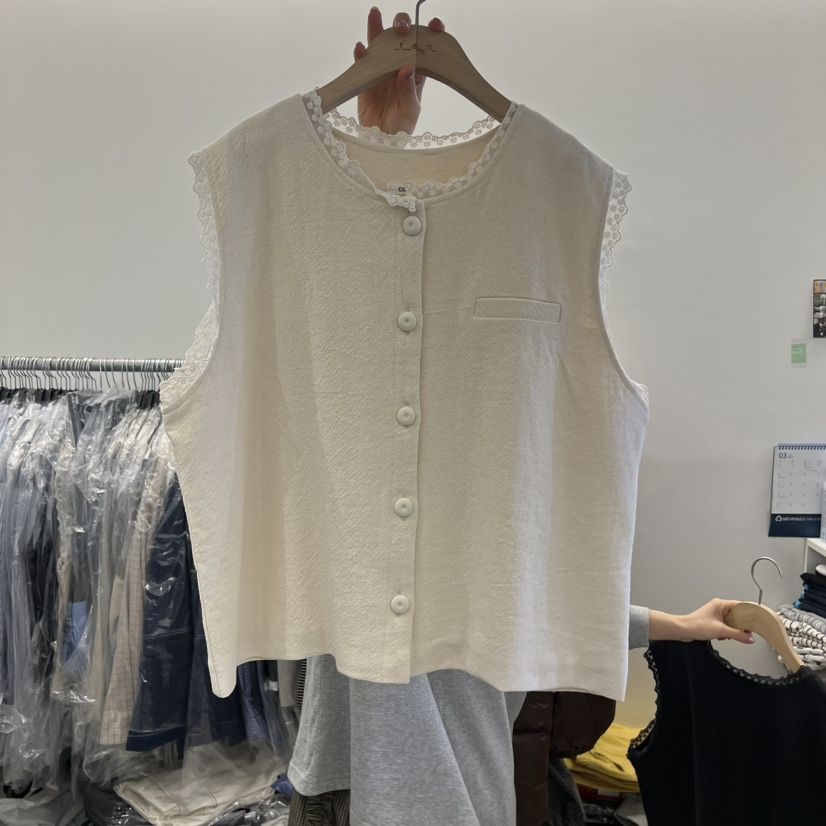 TAN&amp;COMO韓國直郵女裝新款推薦時尚熱賣26春夏職業馬甲tan-COMO馬甲