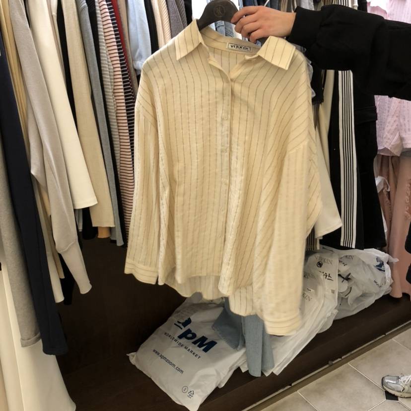 VIRKIN韓國直郵女裝新款熱賣推薦休閑26春夏時尚襯衫蕾絲衫VIRKIN襯衫/蕾絲衫