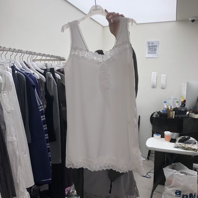 SOLD OUT韓國直郵實拍女士新品熱賣休閑推薦職業連衣裙緞面SOLD OUT連衣裙