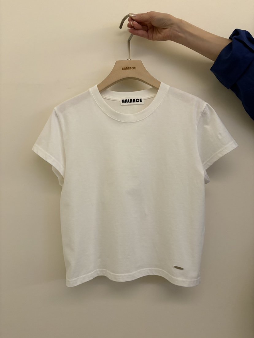 BALANCE韓國直郵女士新款26春夏休閑職業熱賣推薦人氣T恤BALANCET恤