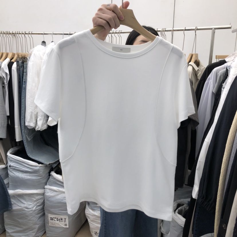 MOI-A韓國代購女士新款職業推薦熱賣休閑人氣26春夏時尚T恤MOI-AT恤