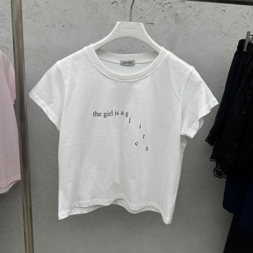 SIXTEEN韓國代購女士新款人氣熱賣休閑26春夏時尚職業T恤SIXTEENT恤