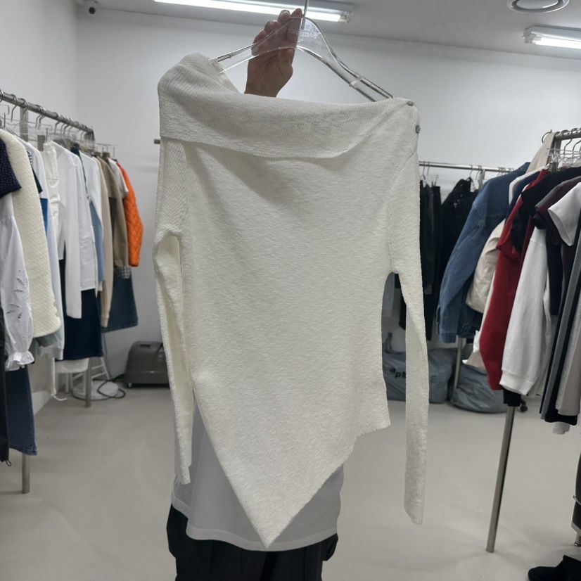 TOPDRESSING韓國直郵實拍女士新品熱賣推薦時尚職業長袖T恤TOPDRESSING長袖T恤