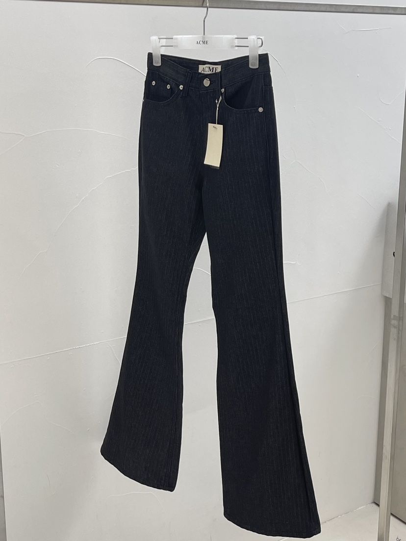 ACME韓國東大門代購女士新款人氣26春夏休閑休閑褲人字紋ACME休閑褲