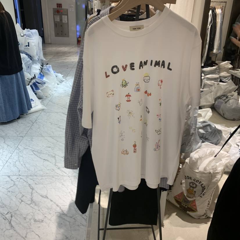 RAWROW韓國直郵女士新品職業人氣休閑熱賣時尚26春夏推薦T恤RAWROWT恤