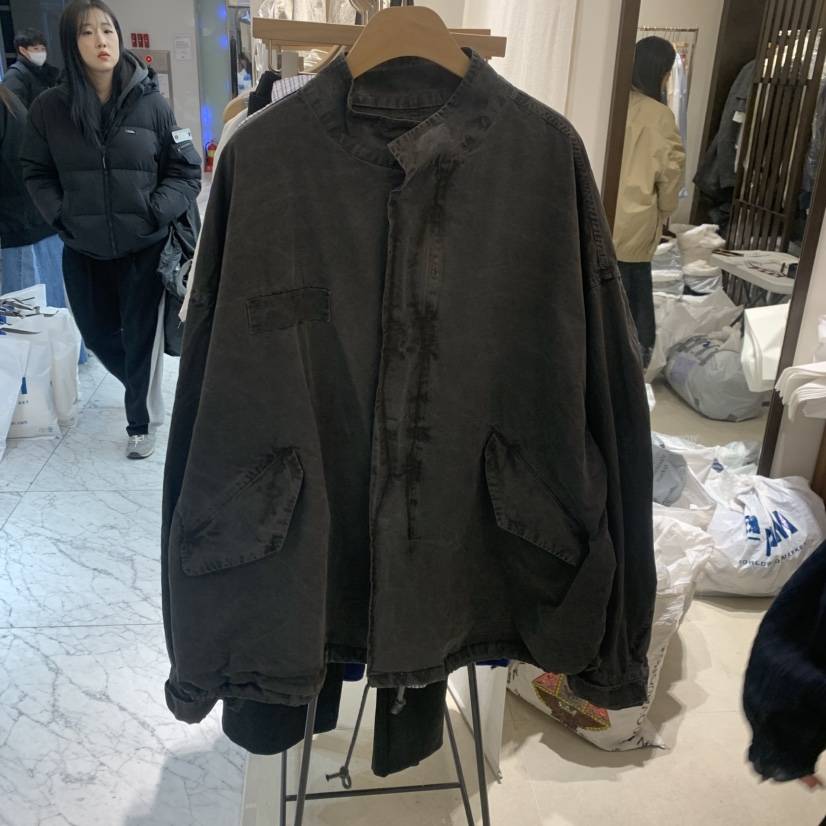 RAWROW韓國直郵女裝新款熱賣職業人氣休閑推薦26春夏夾克水洗RAWROW夾克