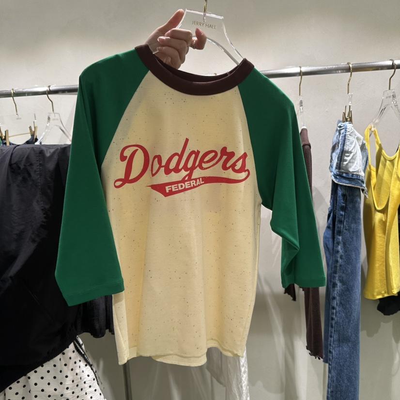 JERRY HALL-P韓國直郵女士新款人氣26春夏休閑職業熱賣T恤JERRY HALLT恤