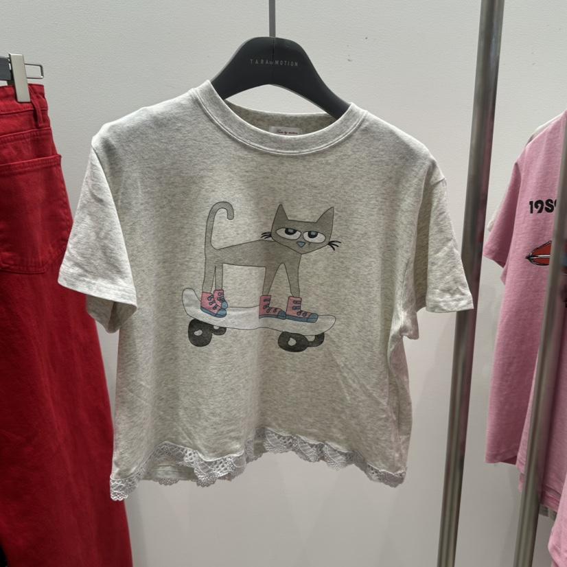 TARABY MOTION韓國代購女裝新款職業人氣熱賣休閑推薦T恤TARABY MOTIONT恤