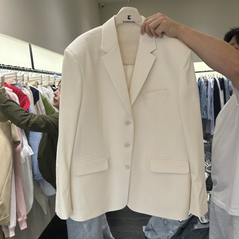 TOMGIRL韓國代購女裝新款時尚熱賣26春夏休閑職業人氣夾克TOMGIRL夾克