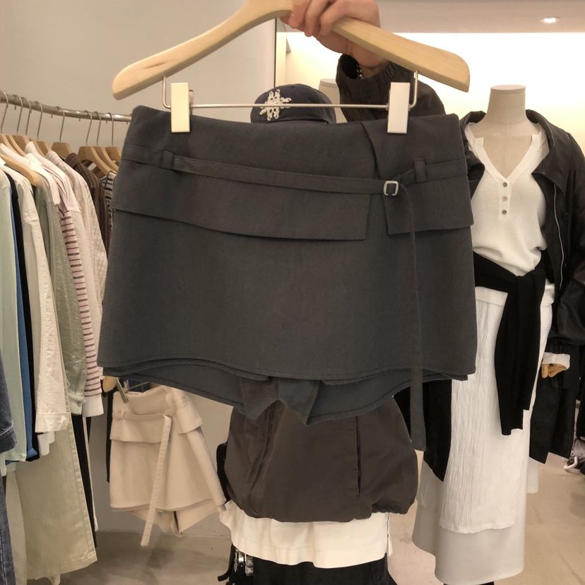 PHILO韓國代購女士新款休閑26春夏時尚職業推薦人氣熱賣裙褲PHILO裙褲