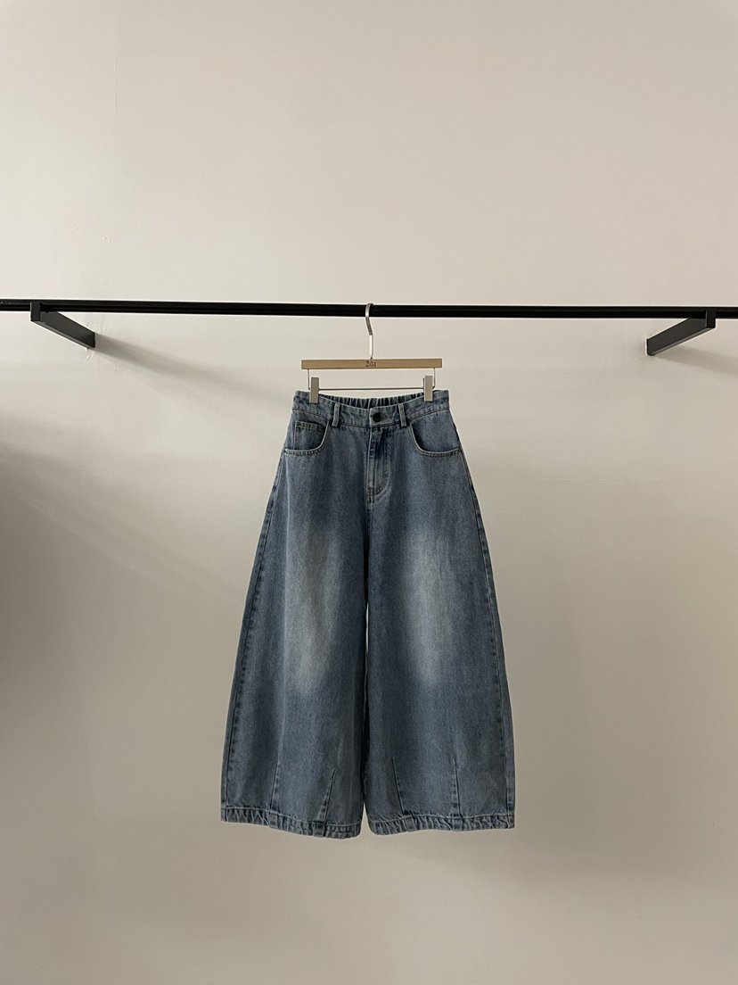 2DA/DARIMI-P韓國東大門代購女裝新款26春夏推薦牛仔褲2DA/DARIMI-P牛仔褲