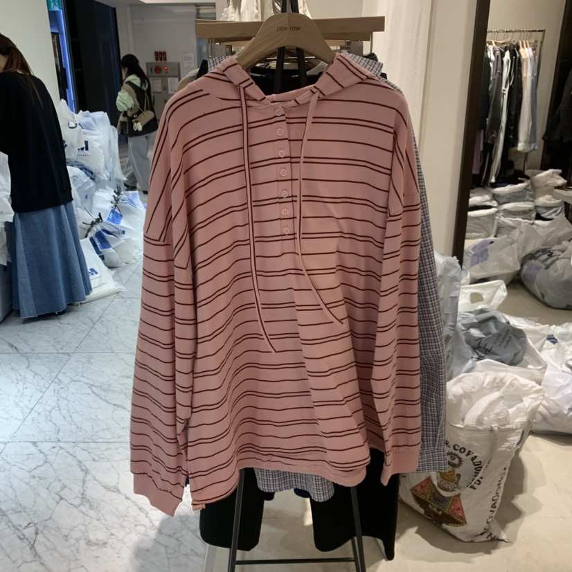 RAWROW韓國東大門直郵女士新款職業時尚人氣熱賣休閑長袖T恤RAWROW長袖T恤