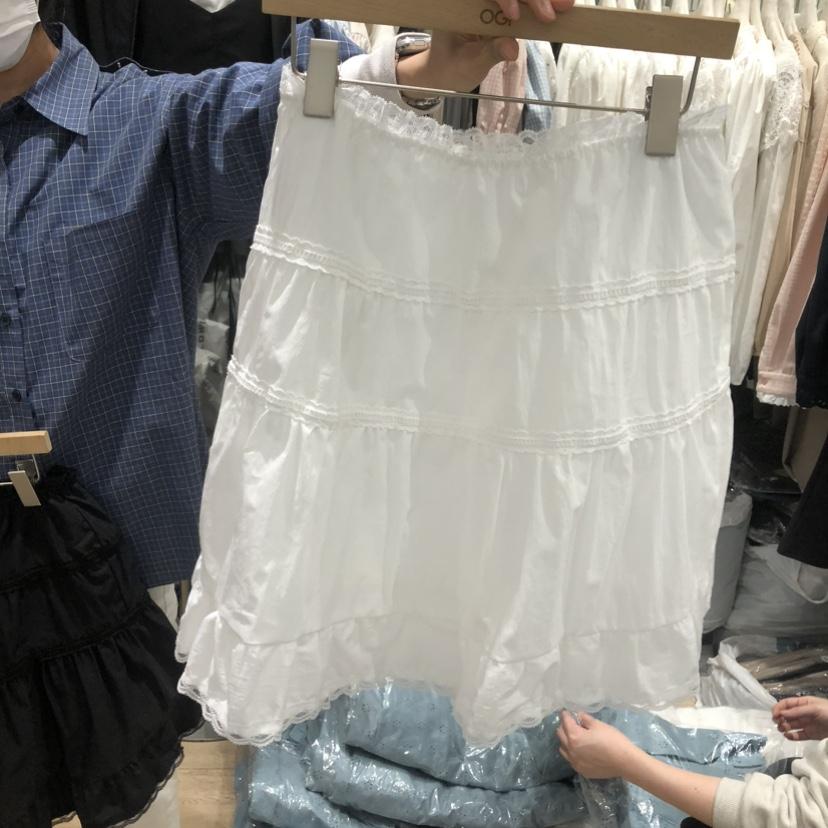 OGI韓國直郵女裝新款休閑26春夏人氣時尚推薦半身裙中短裙FLat OGI半身裙/中短裙