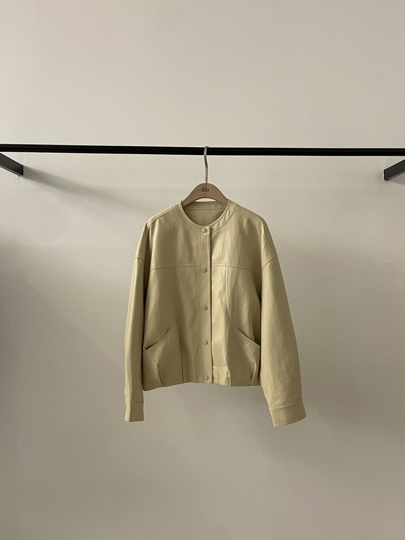 2DA/DARIMI-P韓國代購女裝新品26春夏職業推薦時尚皮衣2DA/DARIMI-P皮衣