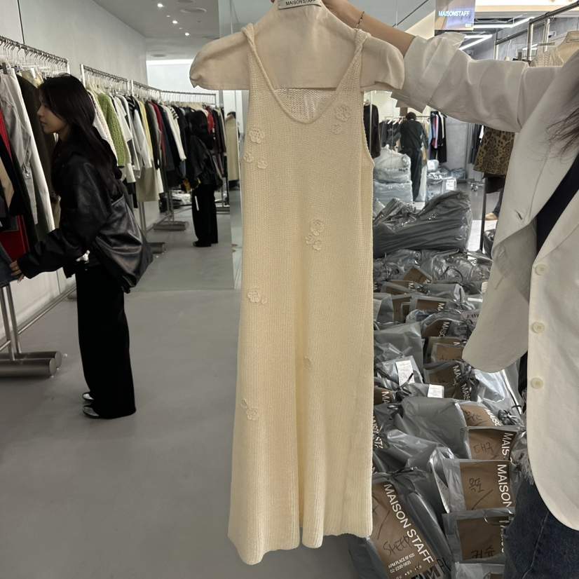 DOUBLE STANDARD/LE SMOKING/MAISONSTAFF韓國東大門代購女裝新款時尚連衣裙MAISONSTAFF連衣裙