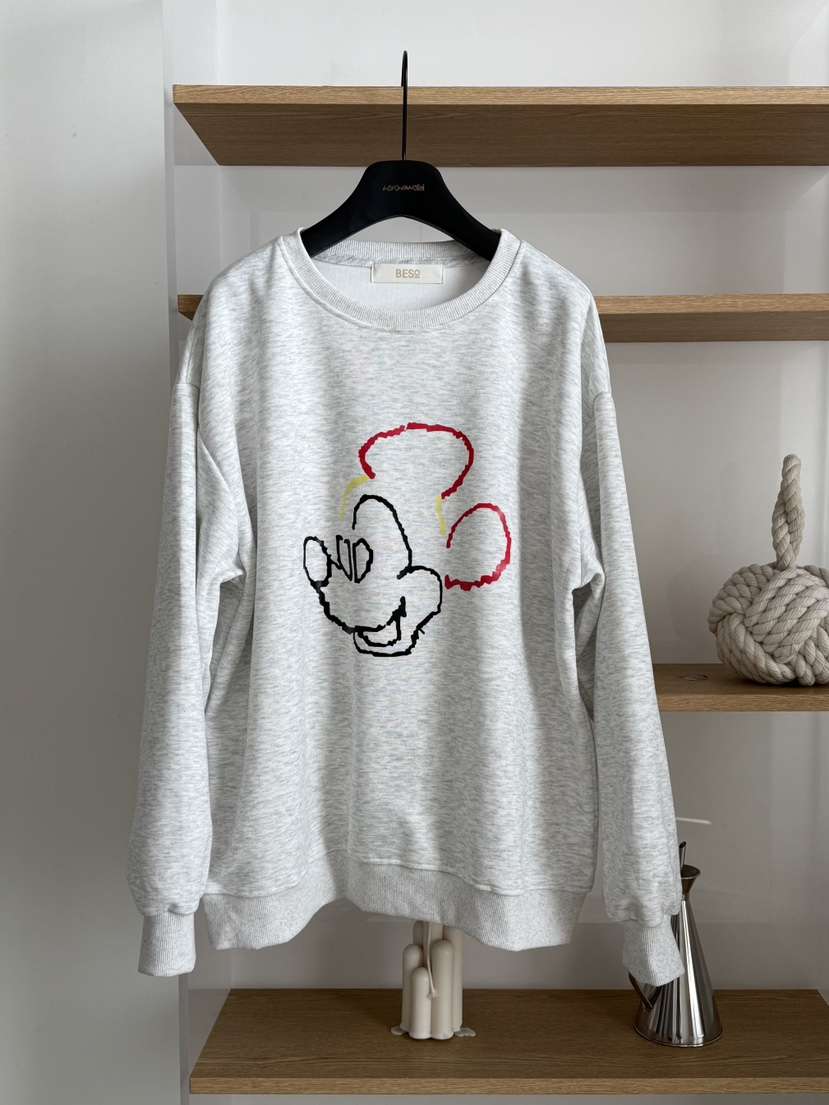 LARCENCICL/BESO韓國東大門代購女士新款推薦休閑時尚衛衣LARCENCICL/BESO衛衣